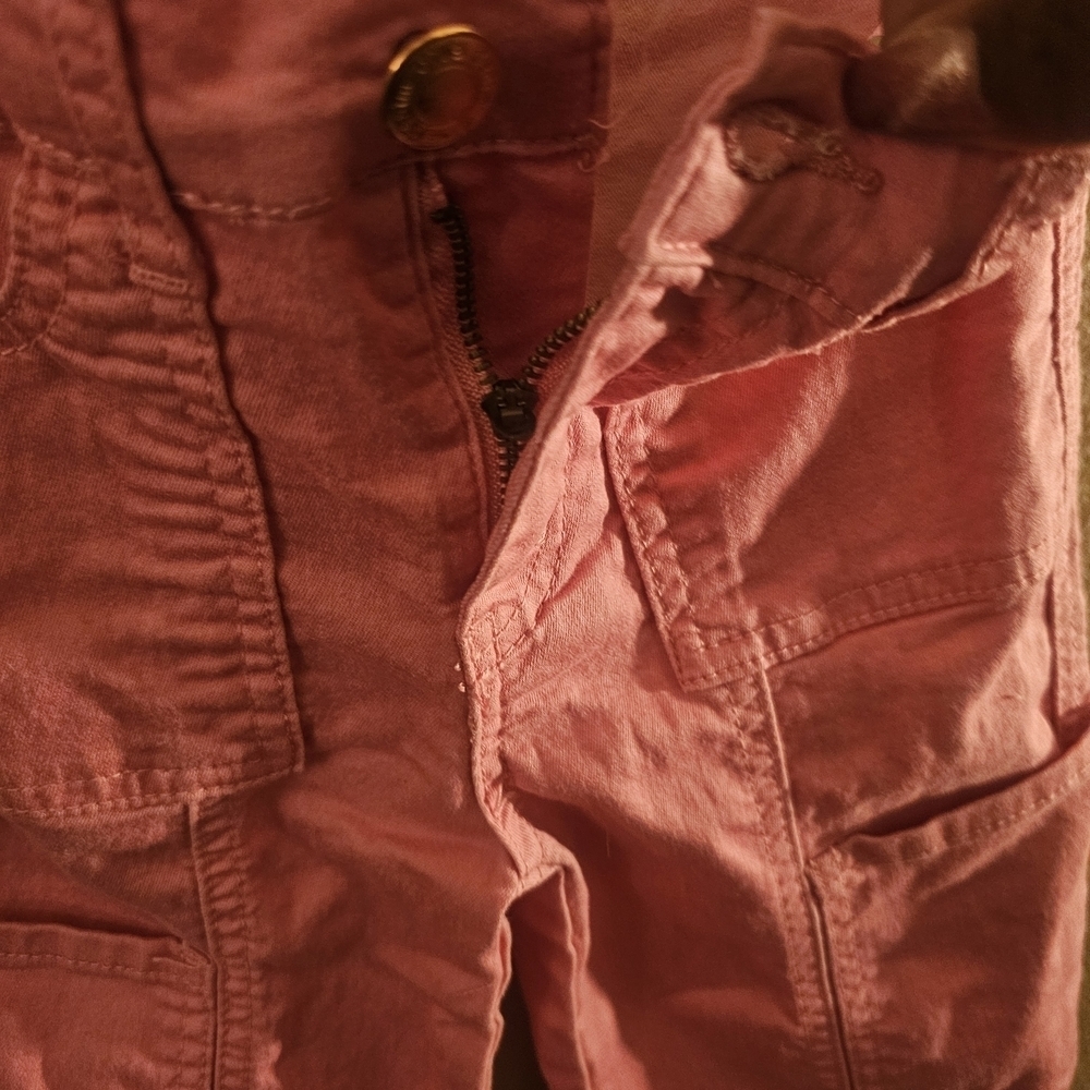 Pink Kids Utility Jeans - Picture 8 of 11